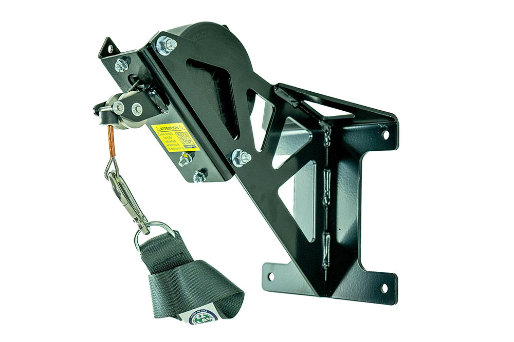 EZ Claw Flange Mount 3-in-1 Wrapped Line Saver Kit