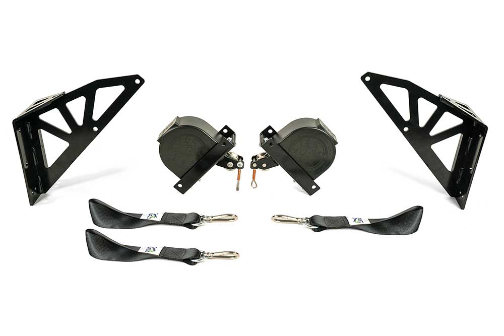 EZ Claw Flange Mount 3-in-1 Wrapped and Hydraulic Line Saver Kit