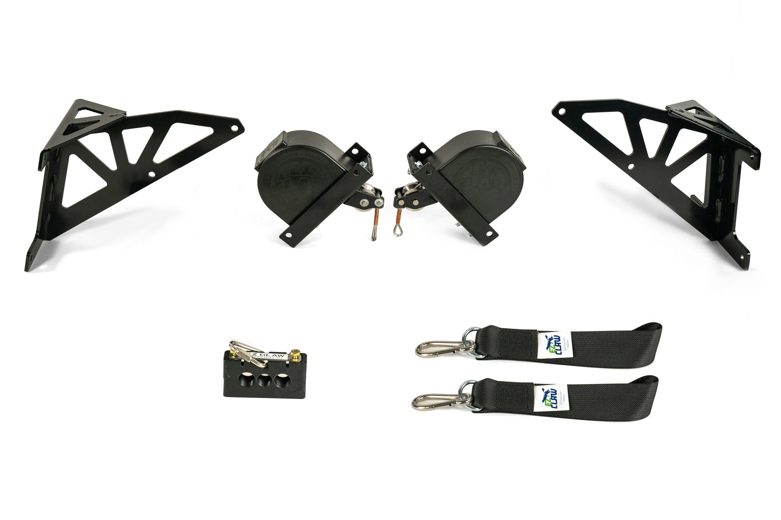 EZ Claw Flange Mount 3-in-1 Non-Wrapped and Hydraulic Line Saver Kit