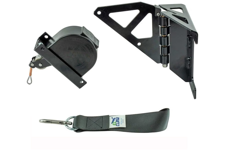 EZ Claw Hinged Flange Mount Bracket Hydraulic Line Saver Kit