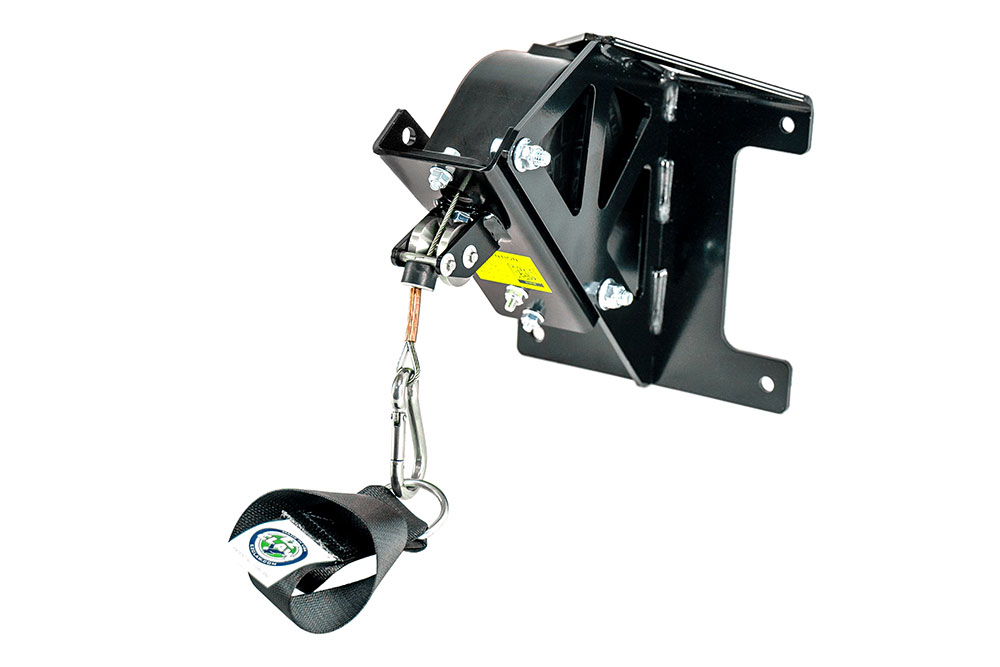 EZ Claw Short Flange Mount 3-in-1 Wrapped Line Saver Kit