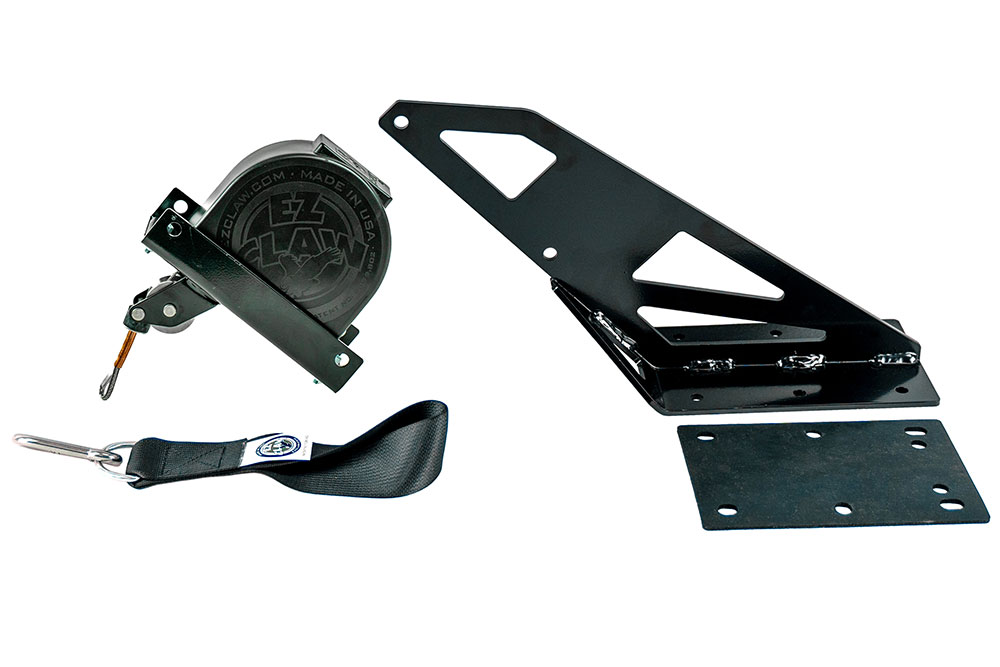 EZ Claw Top Mount 3-in-1 Wrapped Line Saver Kit