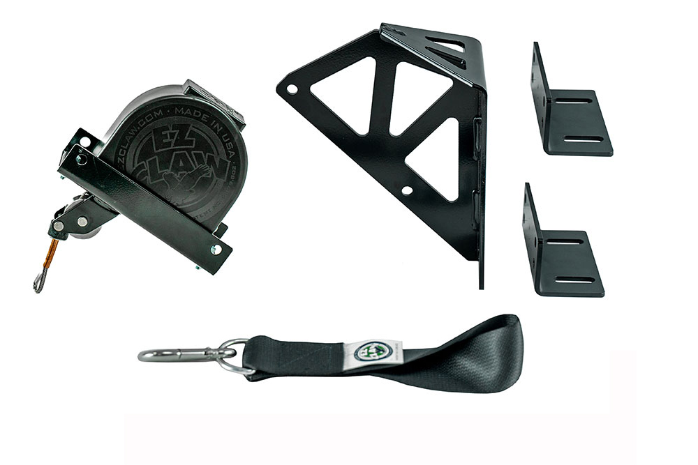 EZ Claw Versa Mount 3-in-1 Wrapped Line Saver Kit with International Airfoil Adapter