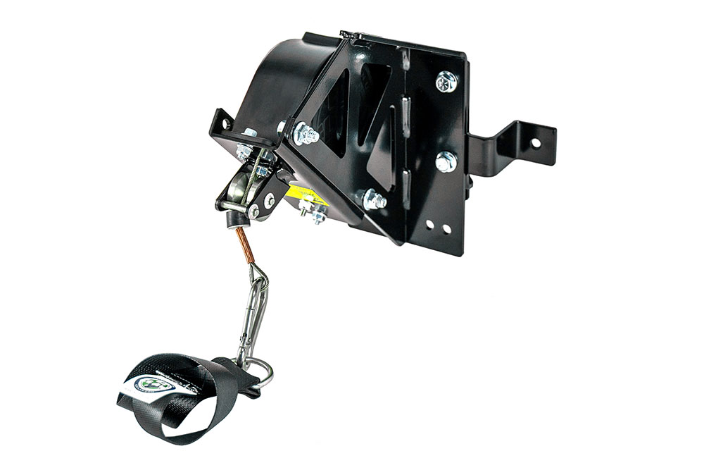 EZ Claw Versa Mount Short 3 in-1 Wrapped Line Saver Kit with PACCAR Adapter