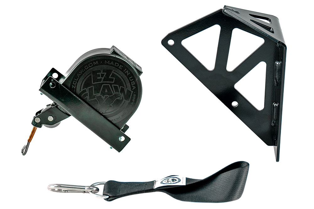 EZ Claw Versa Mount Short 4-in-1 Wrapped Line Saver Kit