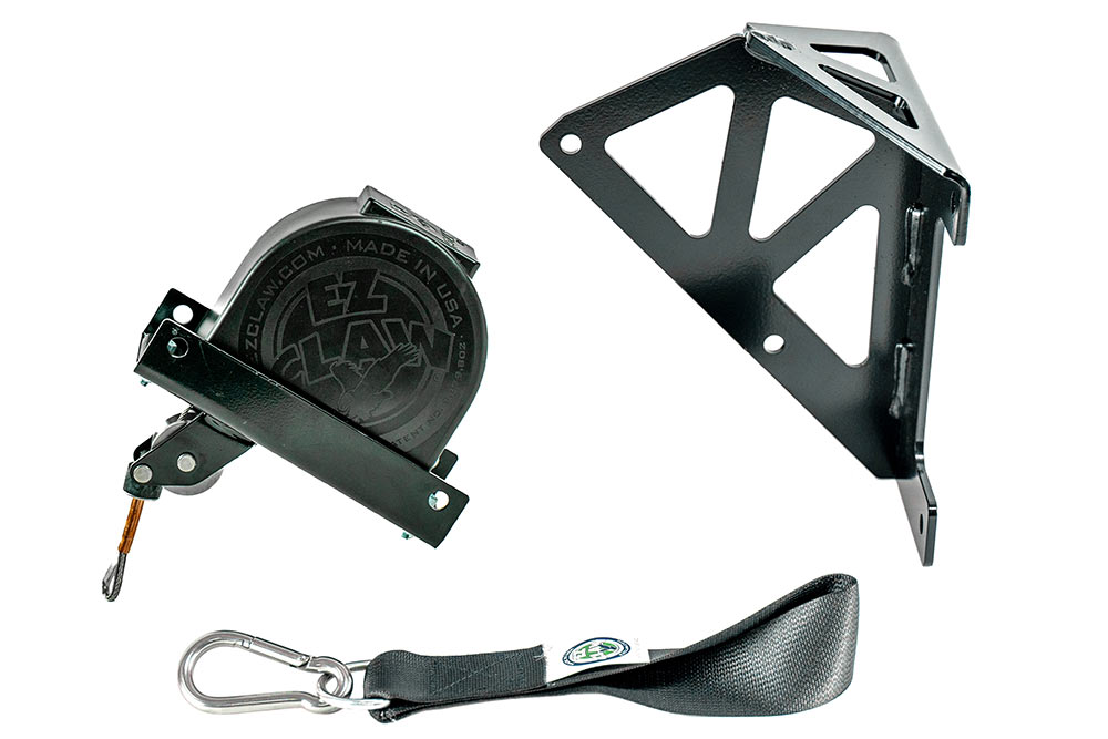 EZ Claw Flange Mount Short 4-in-1 Wrapped Line Saver Kit