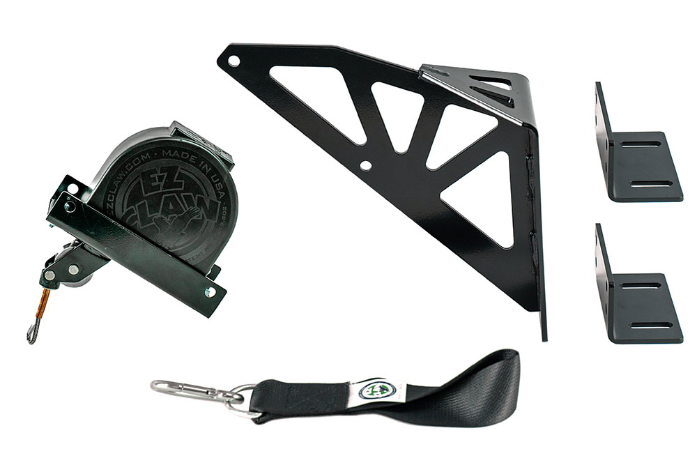 EZ Claw Versa Mount 4-in-1 Wrapped Line Saver Kit with International Airfoil Adapter