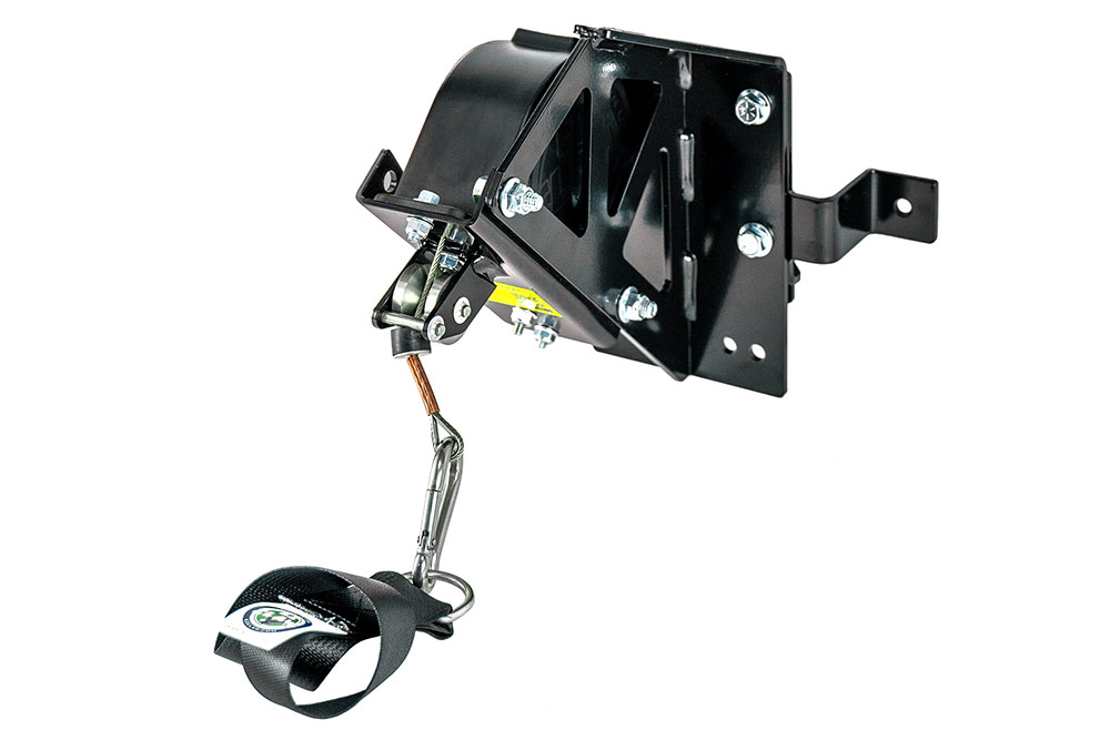 EZ Claw Versa Mount Short 4-in-1 Wrapped Line Saver Kit with PACCAR Adapter