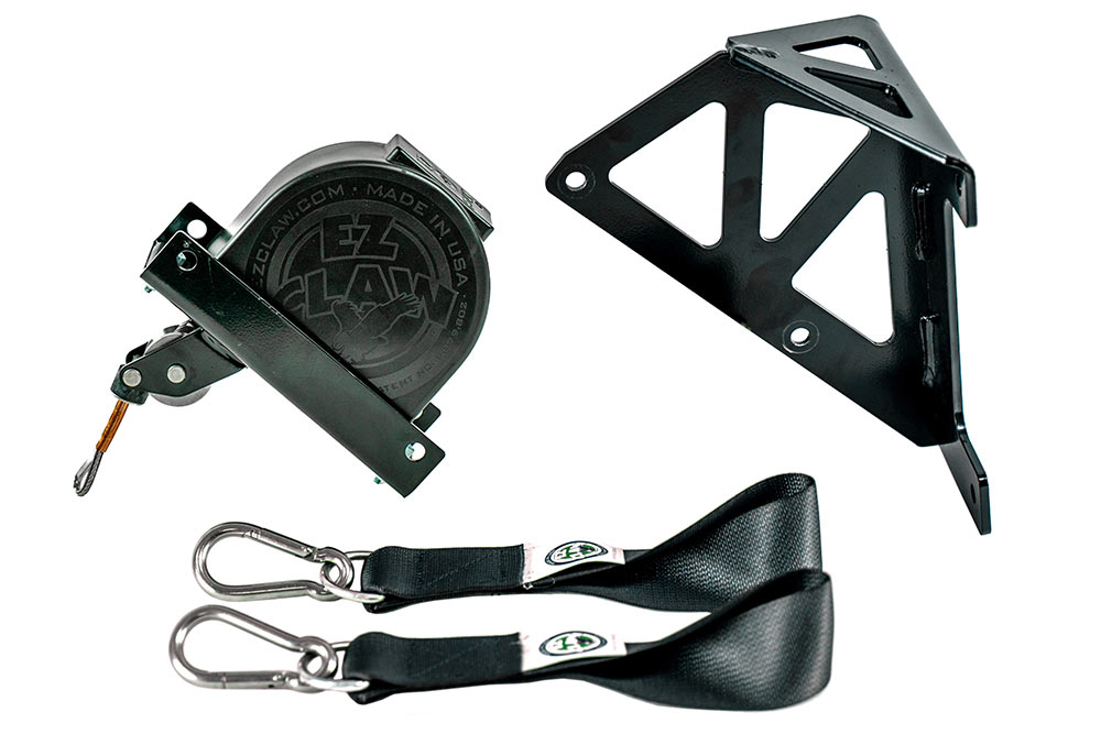EZ Claw Flange Mount Short Hydraulic Line Saver Kit