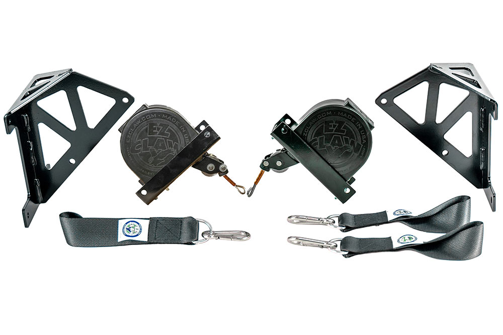 EZ Claw Flange Mount Short 3-in-1 Wrapped and Hydraulic Line Saver Kit